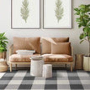 Ruggable Buffalo Plaid  8 x 10 Cover ONLY